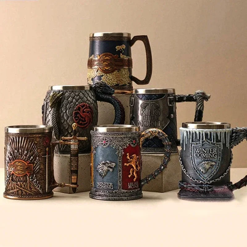 Wine Beer Coffee - Mug à bière 3D, tasse à