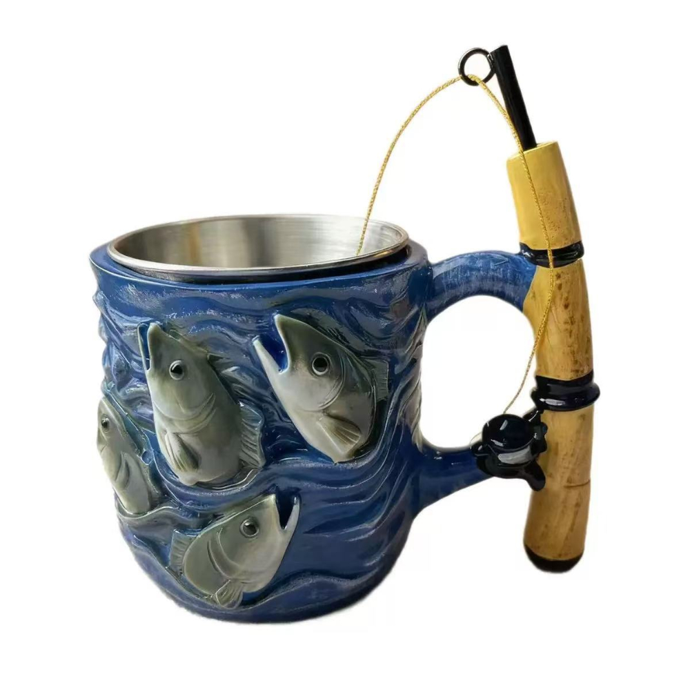 Wine Beer Coffee - Tasse à café en résine, pour