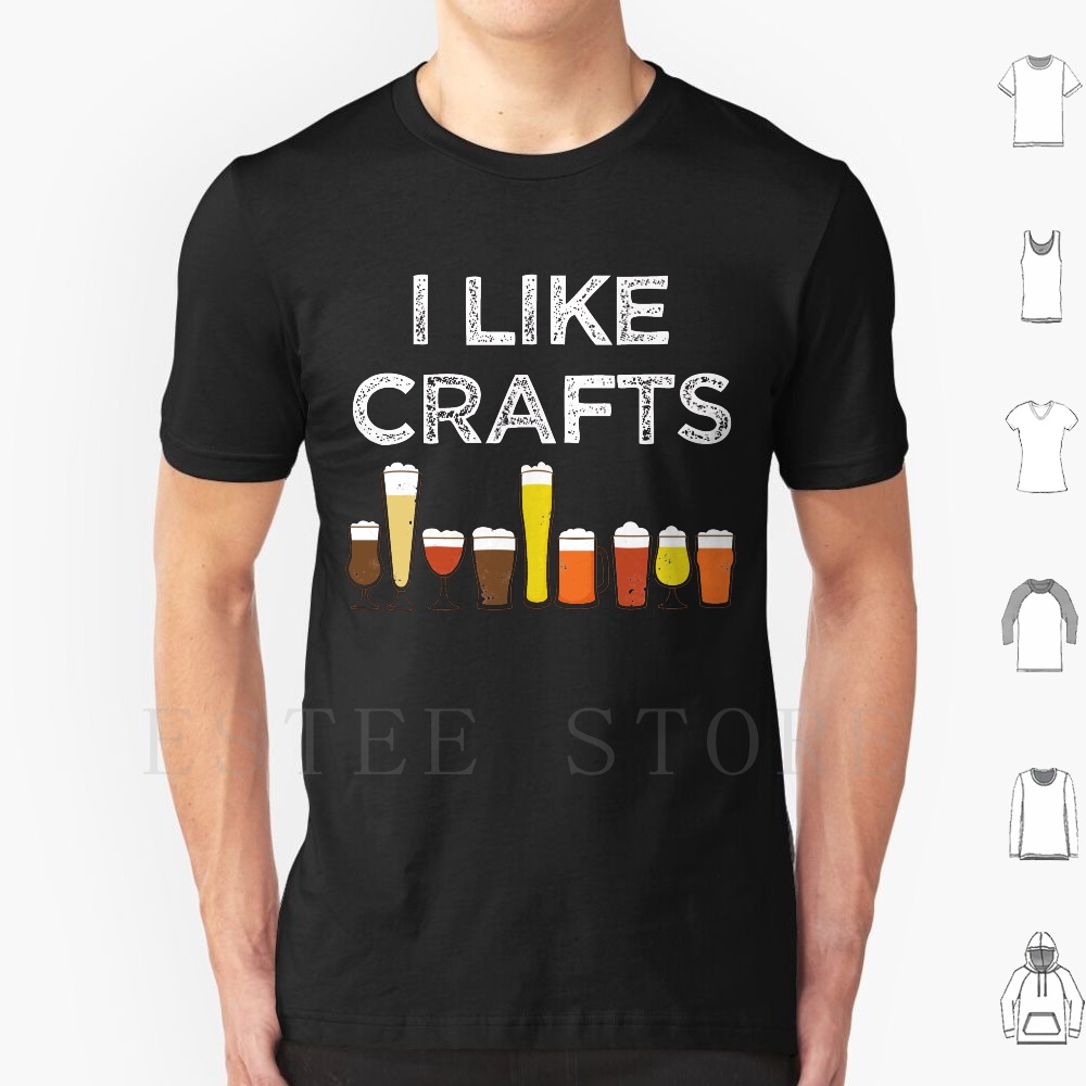 Wine En Beer - T-shirt en coton pour hommes, impression