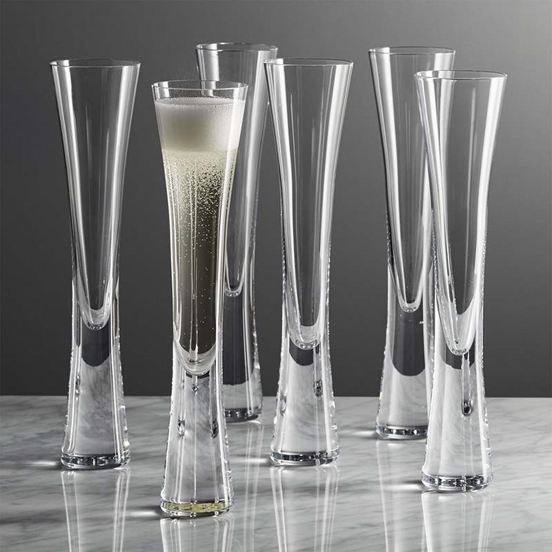 Wine Or Beer - Verres à Champagne Sans Poignée, Flûtes