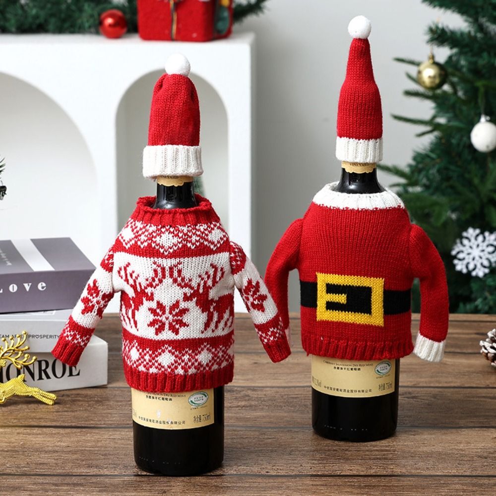 Wine Beer Hat - Housse de bouteille de vin en