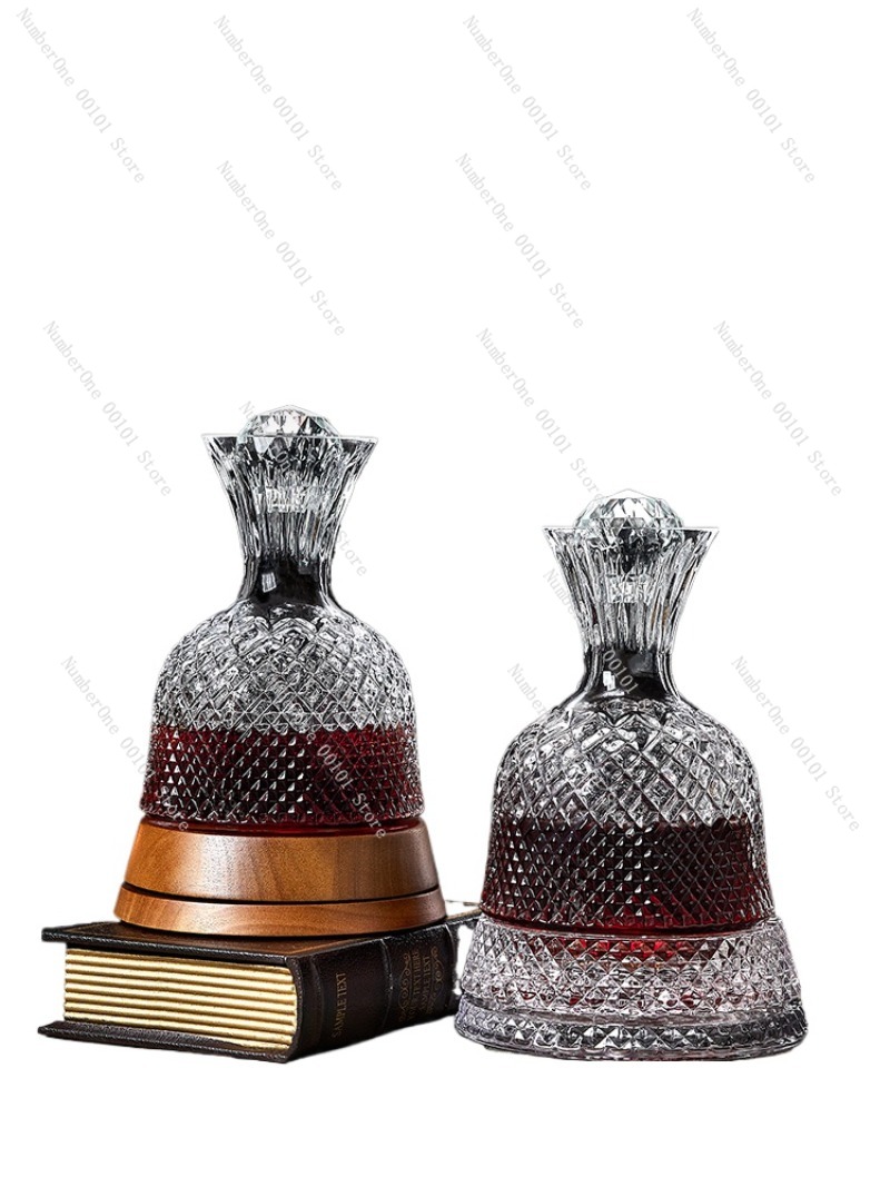 Decanter Aerator Set - Carafe à vin rotative de luxe