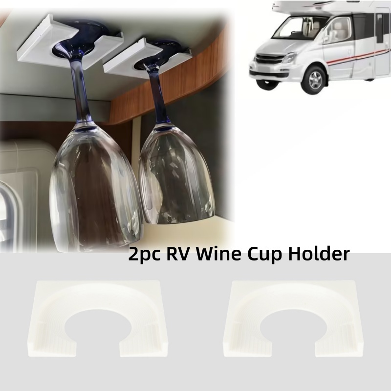 Wine & Beer Quito - Porte-gobelet à vin pour camping-car, 2