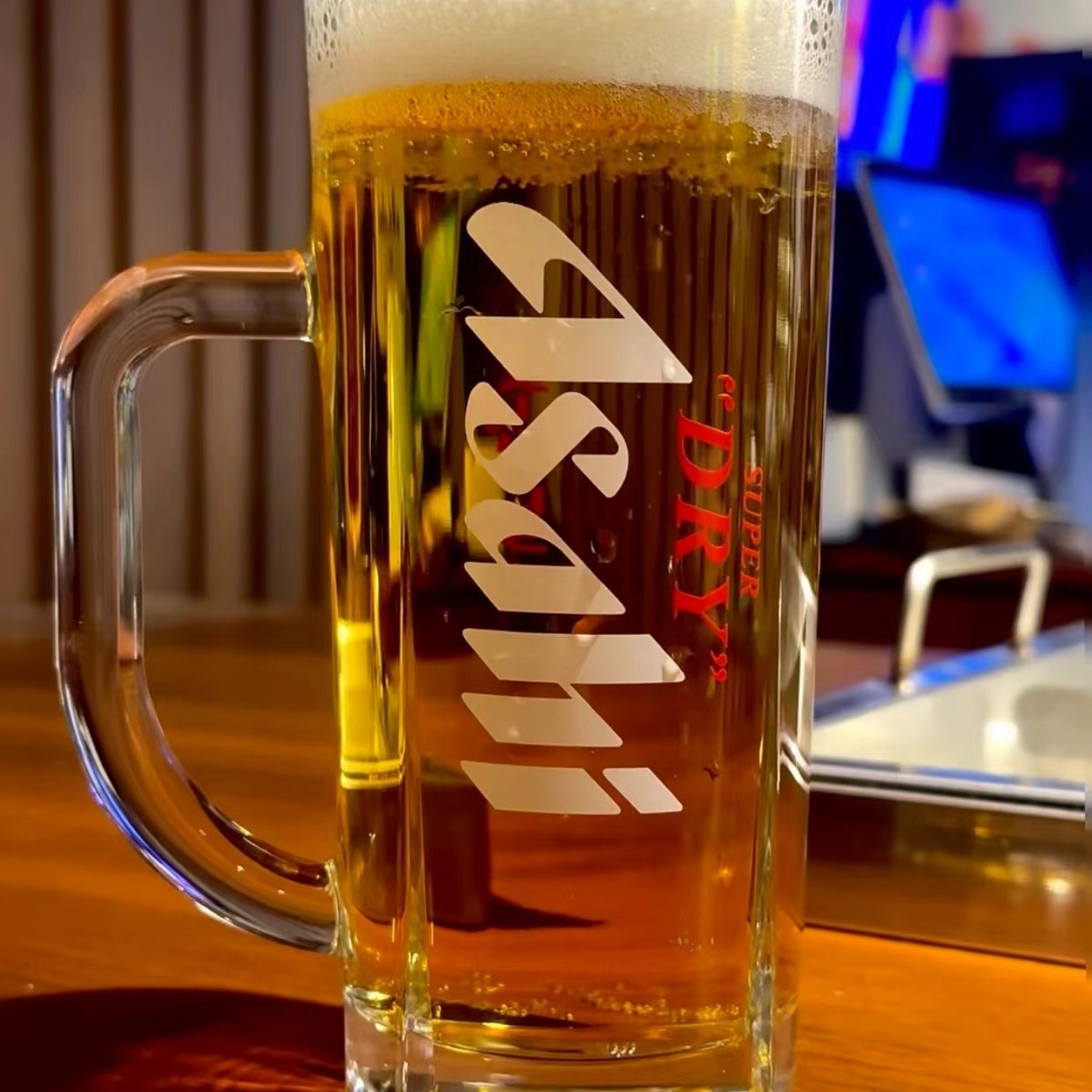 Craft Beer & Wine U- - Verre à bière épais Asahi avec