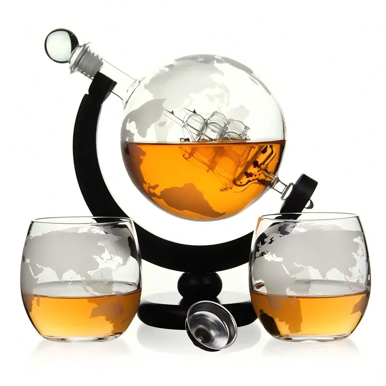 Decanter Aerator Set - Ensemble de carafe à whisky sphérique