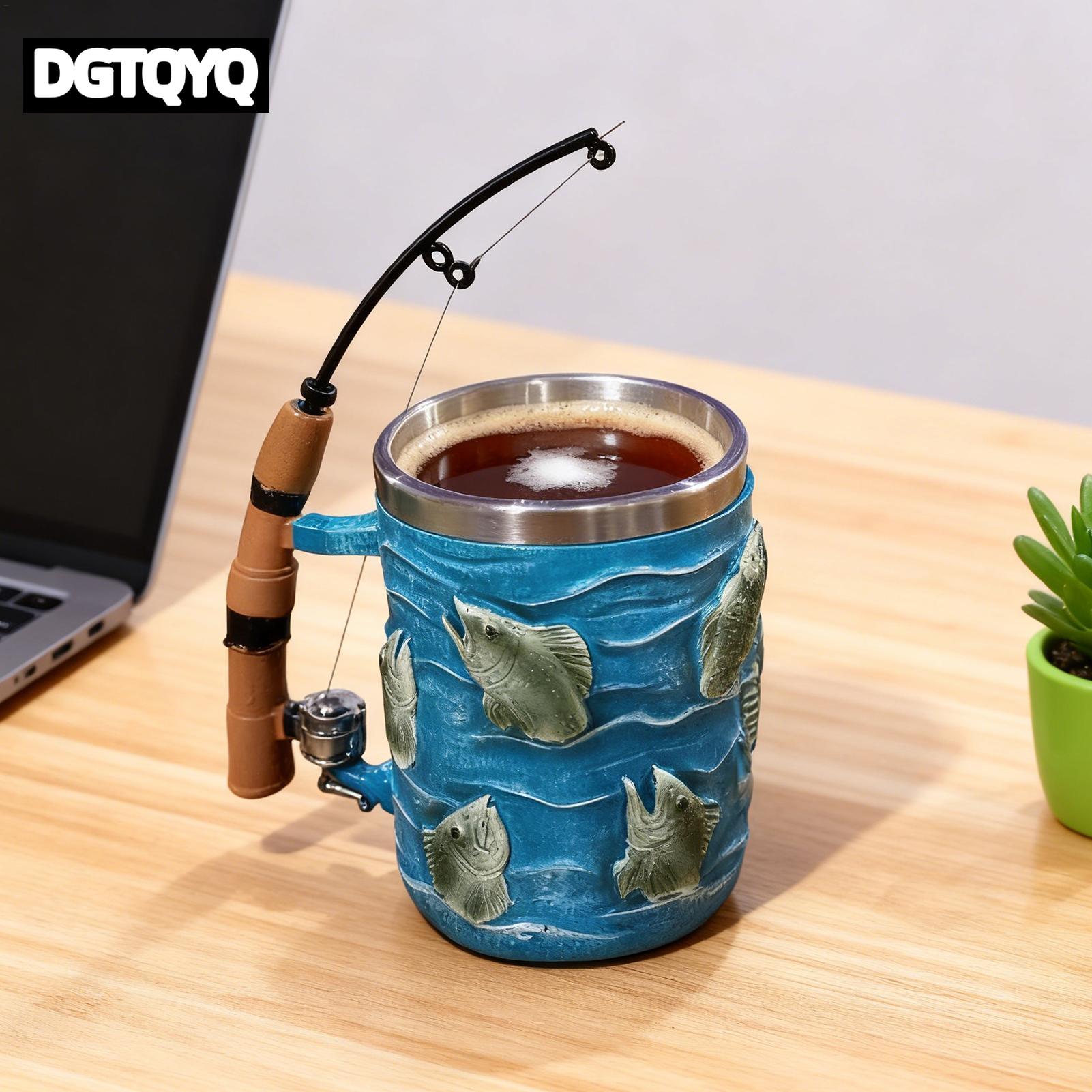Wine Beer Coffee - Tasse à café en résine 3D