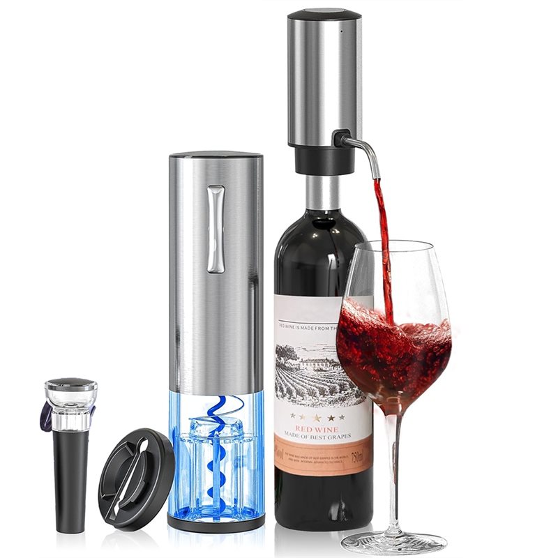 A84G - Tire-bouchon électrique - Decanter Aerator Set avis et prix