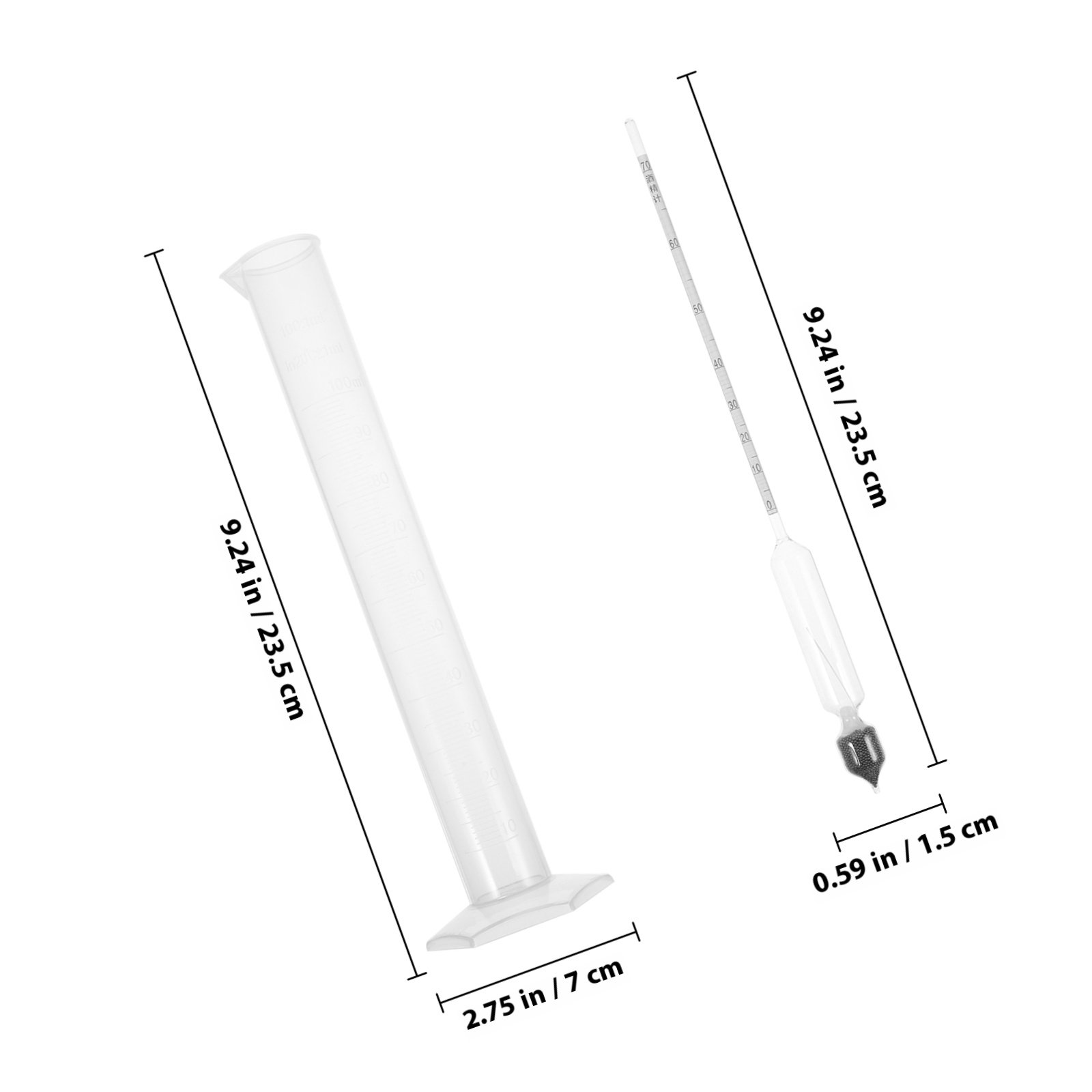 1 ensemble d'hydromètres à alc - Wine To Beer Alcohol avis et prix
