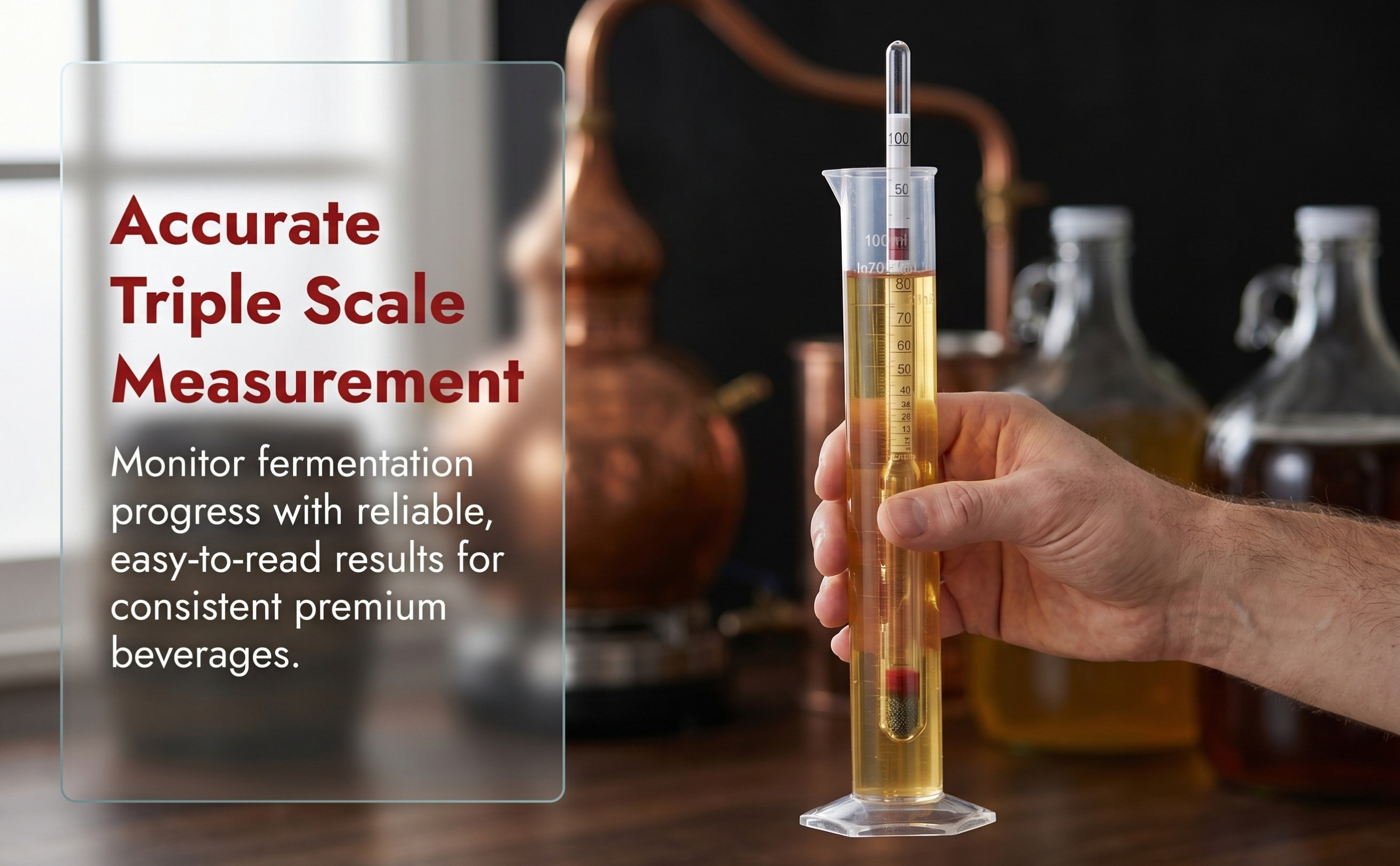 1 ensemble d'hydromètre à alco - Wine To Beer Alcohol avis et prix
