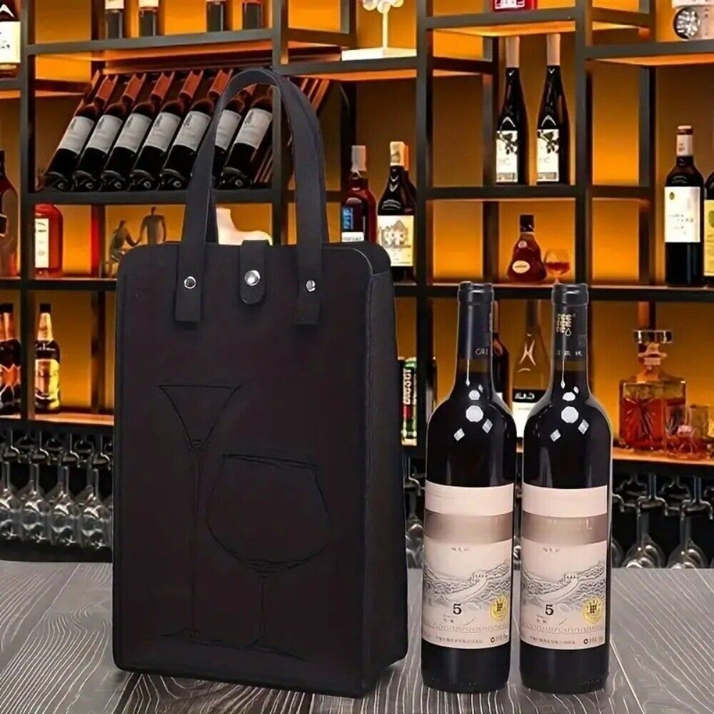Sac à vin en feutre de haute q - Wine & Beer Quito avis et prix