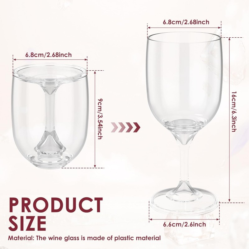 Verre à vin pliant Transparent - Wine & Beer Quito avis et prix