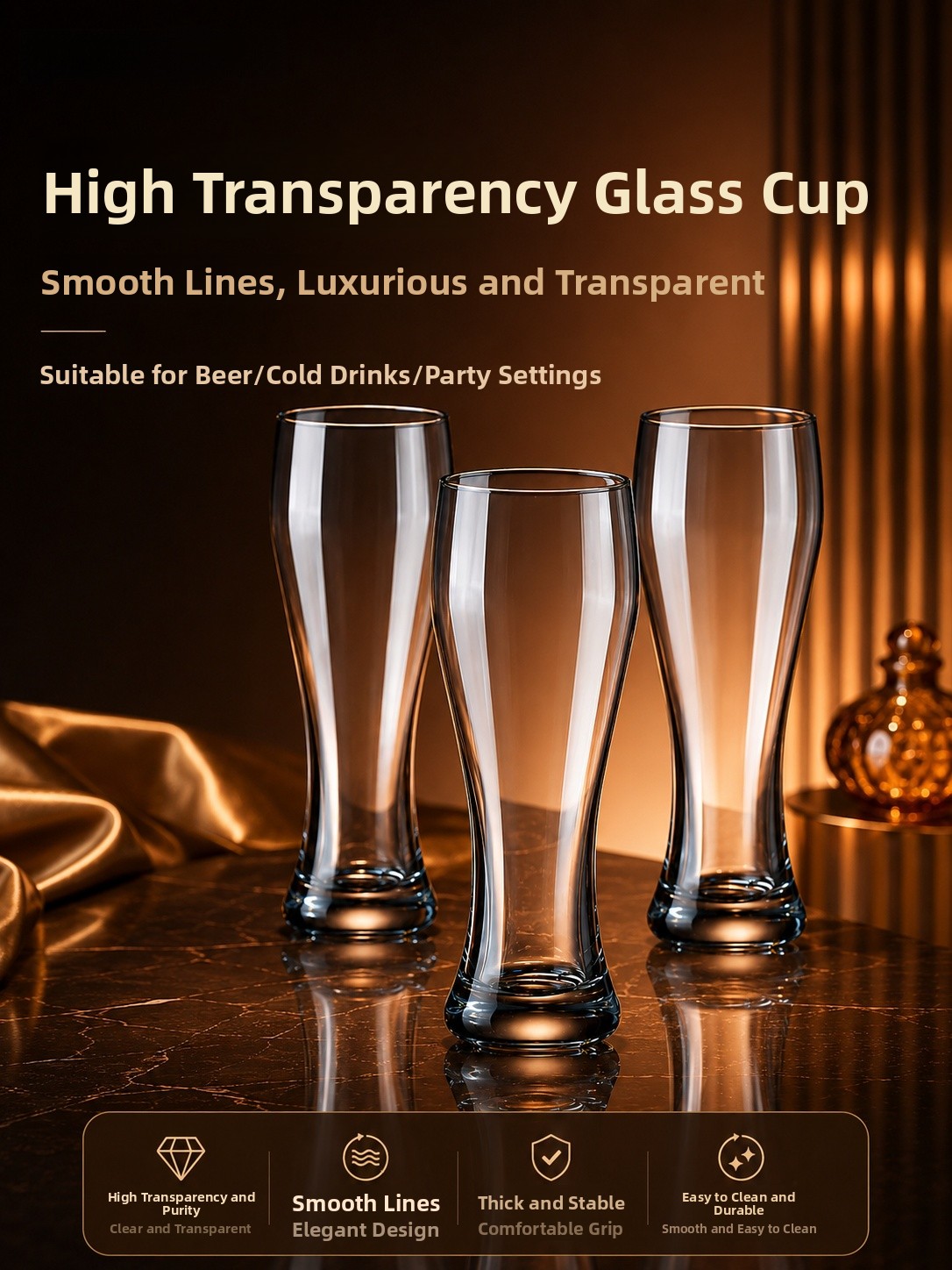 Verre à bière de grande capaci - Craft Beer & Wine U- avis et prix