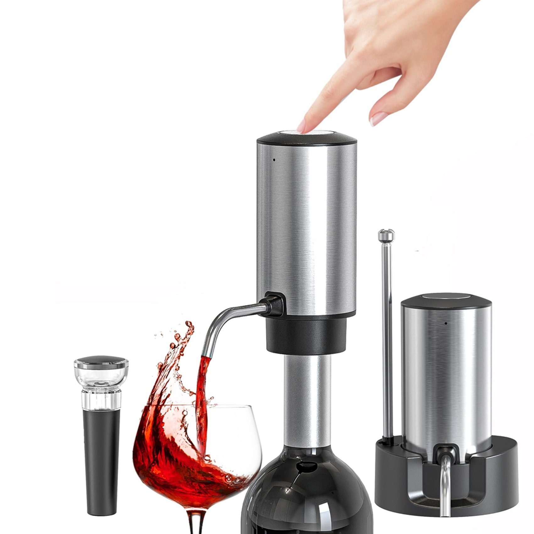 A69E4X Aérateur de vin électri - Decanter Aerator Set avis et prix