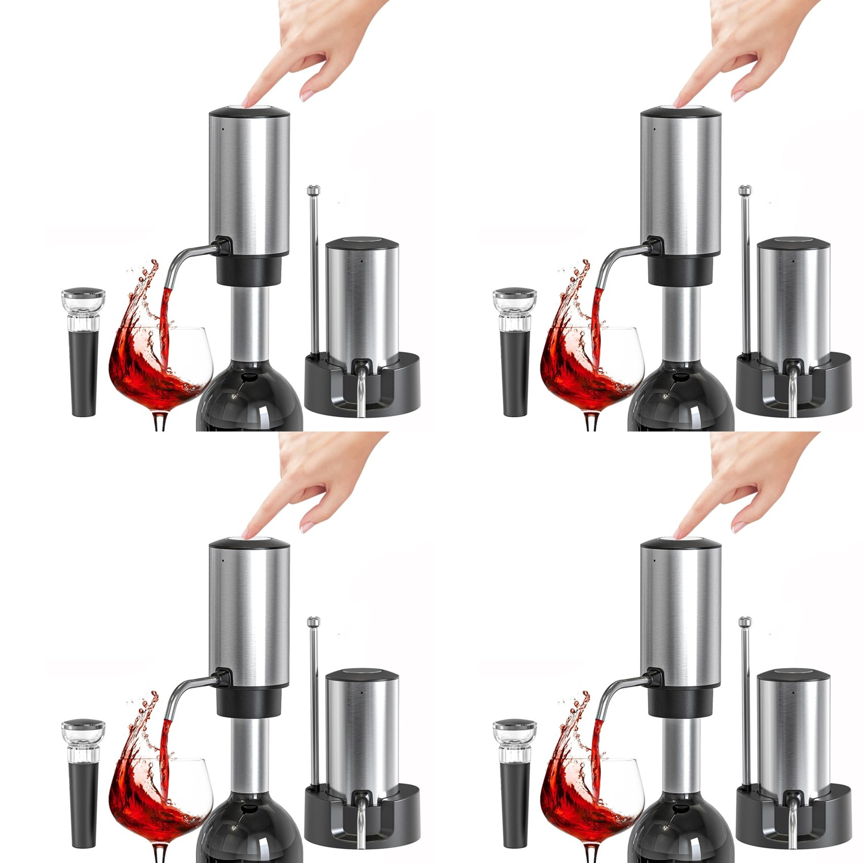 A69E4X Aérateur de vin électri - Decanter Aerator Set avis et prix