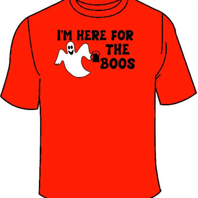 Je suis là pour le t-shirt Boo - Wine To Beer Alcohol avis et prix