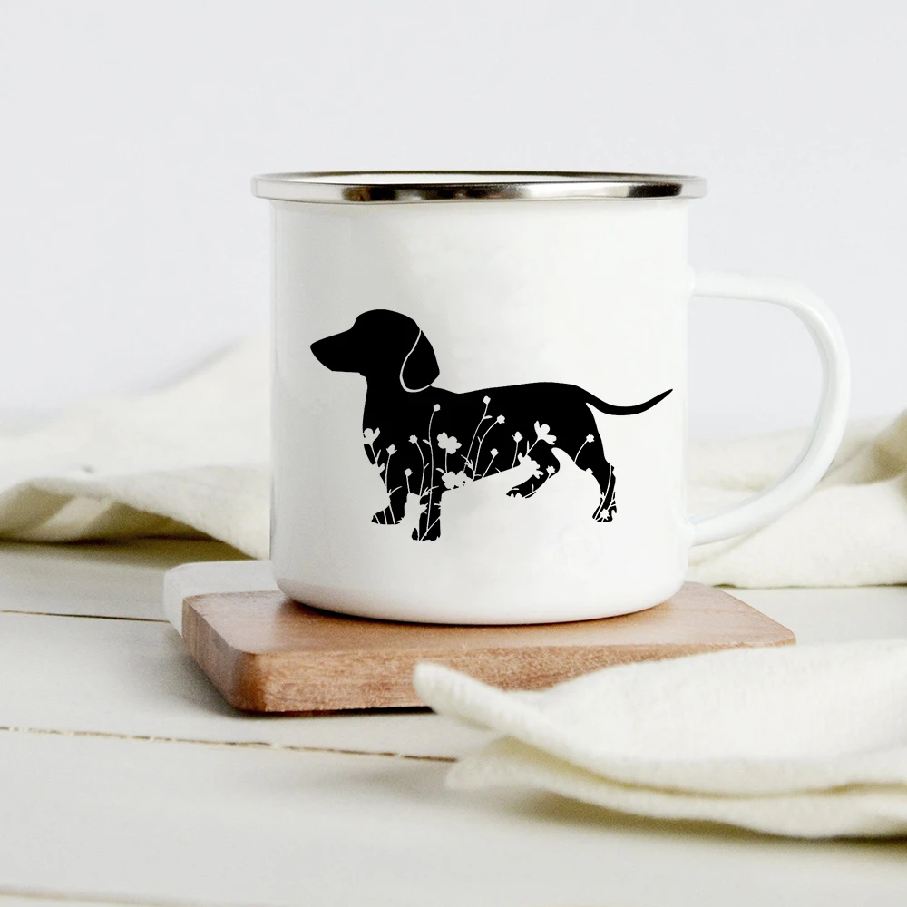 Tasse en émail créative imprim - Wine Beer Coffee avis et prix