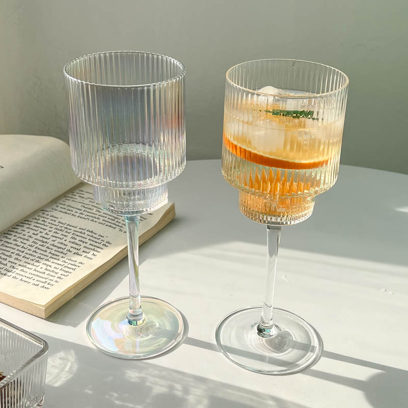Verres à vin à rayures nordiqu - Wine Or Beer avis et prix
