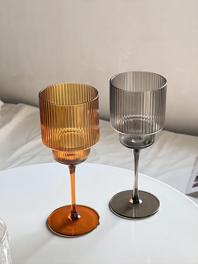 Verres à vin à rayures nordiqu - Wine Or Beer avis et prix